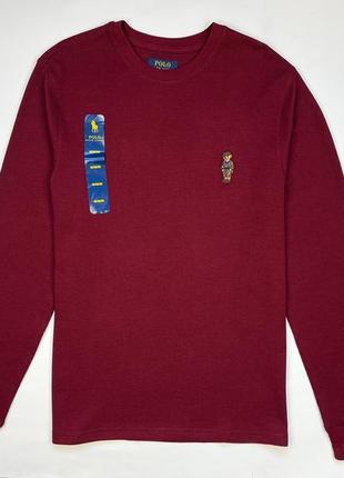 Лонгслів polo ralph lauren thermal crew (polo bear)