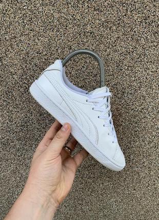 Кожаные кроссовки puma