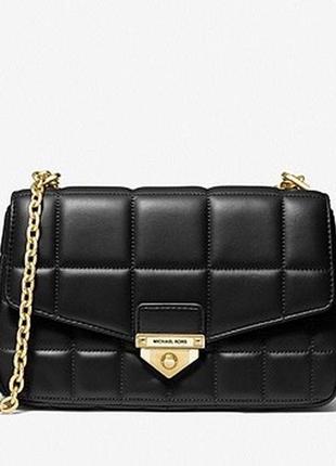 Soho large quilted leather shoulder bag2 фото