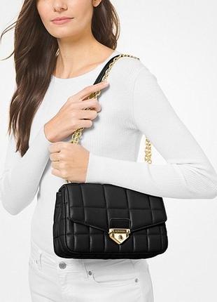 Soho large quilted leather shoulder bag