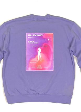 Свитшот худи кофта зипка playboy oversize