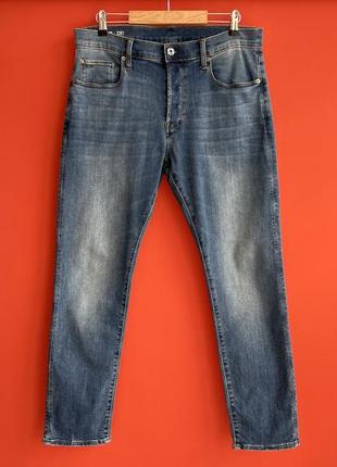 G-star raw 3301 slim оригинал мужские джинсы штаны размер 32 33 б у