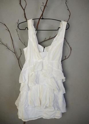 Сукня міні з рюшами2 фото