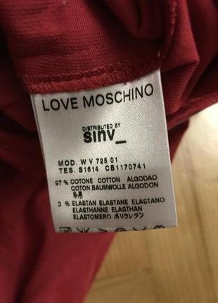 Moschino, яркое хлопковое платье! р.-384 фото