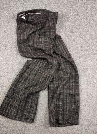 Бездоганні трендові штани, твідовий стиль max mara lana wool classic tweed trouser pants5 фото