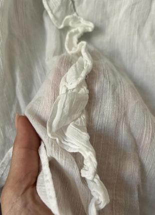 Zara блуза марлевок хлопок5 фото