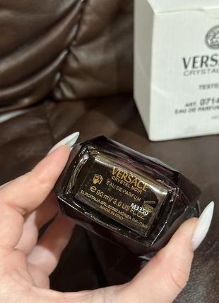 Тестер versace crystal noir 90мл3 фото