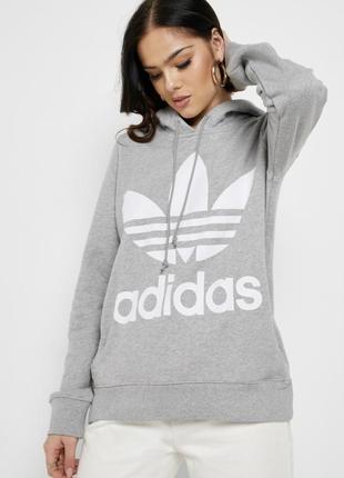 Крута оригінальна толстовка худі adidas trefoil р.xl/42