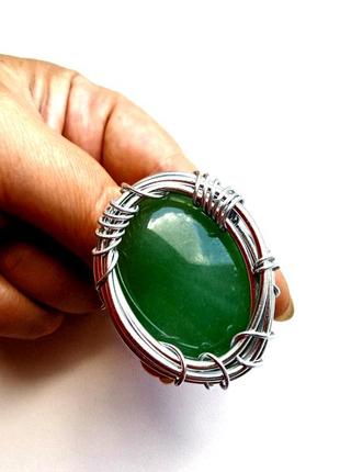 Перстень кольцо авантюрин