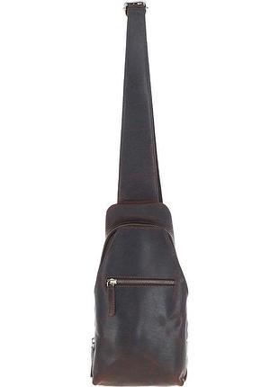 Cумка нагрудная ashwood k43 brown (коричневый)