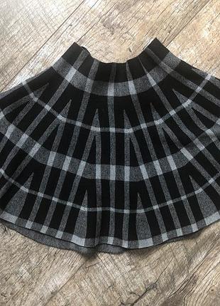 Спідниця міні плісе 2