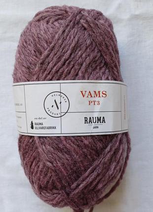 Пряжа для в'язання rauma garn vams норвегія