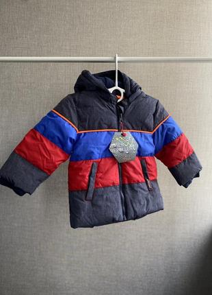 Новая зимняя куртка на малыша 80р. из европы, производитель s.oliver1 фото