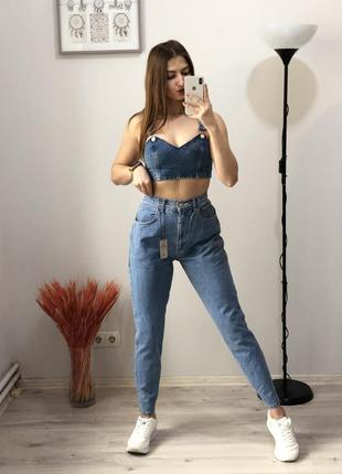 Джинсы denim co mom3 фото