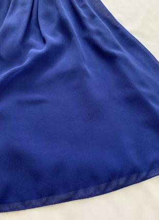 Розпродаж! коктейльна синя сукня krisp6 фото