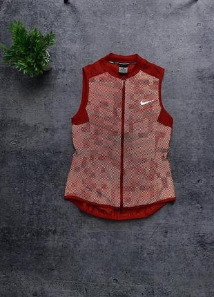 Женская жилетка nike aeroloft flashvest! из свежих коллекций!3 фото