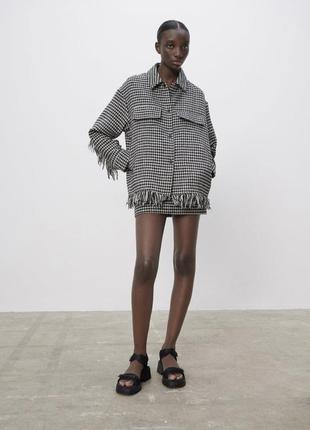 Костюм zara пье де пуль