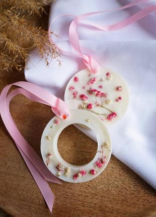 Набор флорентийских соевых саше с эфирными аромамаслами и сухоцветами 2шт