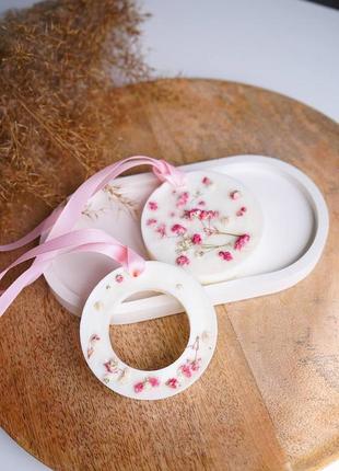 Набор флорентийских соевых саше с эфирными аромамаслами и сухоцветами 2шт