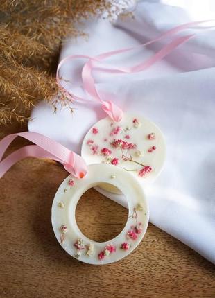 Набор флорентийских соевых саше с эфирными аромамаслами и сухоцветами 2шт