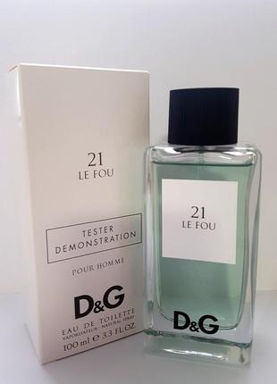 Туалетная вода dolce&gabbana anthology le fou 21