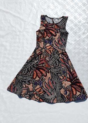 Платье с абстракцией h&m