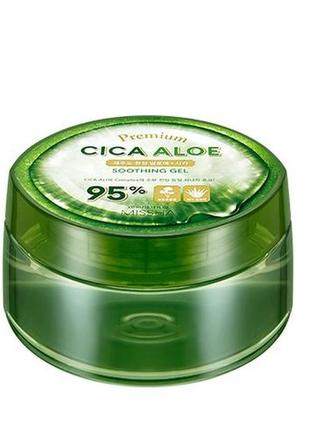 Успокаивающий гель алое missha premium cica aloe soothing gel1 фото