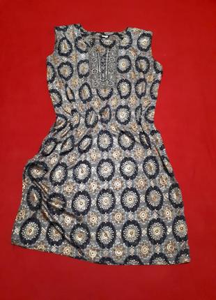 Туніка сукня з розрізами у східному стилі р  xl