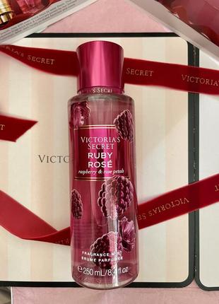 Victoria's secret ruby rose fragrance mist3 фото