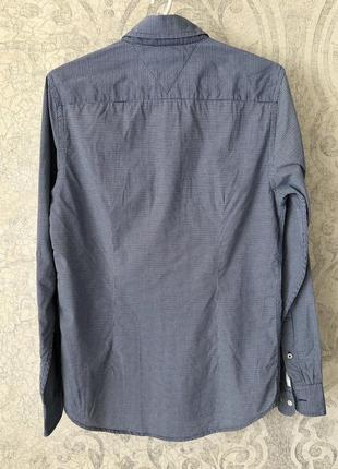 Рубашка мужская брендовая без дефектов 100% хлопок tommy hilfiger3 фото