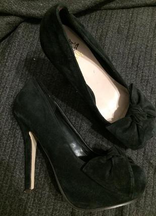 Kurt geiger miss kg шкіряні замшеві туфлі 25 см