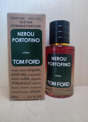 Парфуми стійкі парфумована вода  neroli portofino tester lux, унисекс,60 мл1 фото