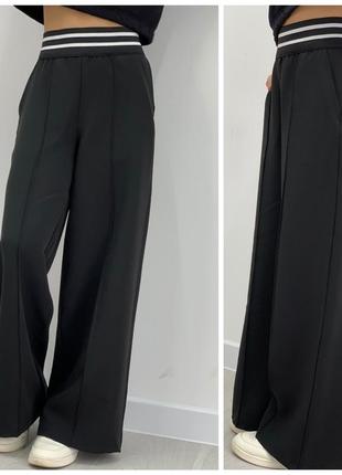 Стильные брюки палаццо для девушек
