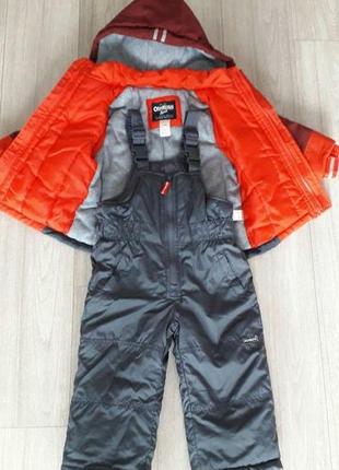 Зимний комплект комбинезон и куртка oshkosh3 фото