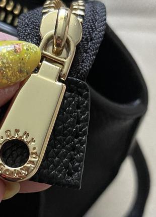 Оригинал.фирменная,кожаная,стильная сумочка dkny