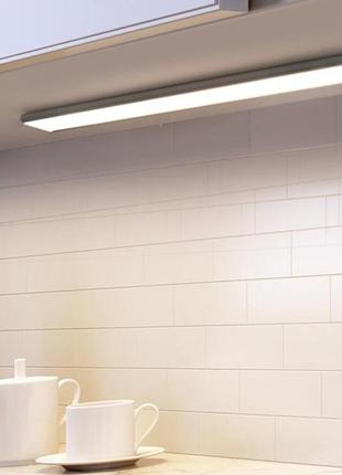 Тонкий бездротовий світлодіодний світильник 40 см на магніті для дому з алюмінієвим акумолятором від usb1 фото