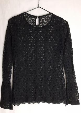 Ажурная блузка кофточка
