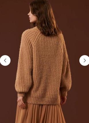 Распродажа мягкий велюровый джемпер свитер крупной вязки7 фото