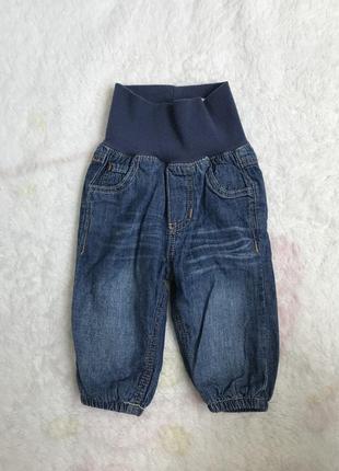 Теплые брюки джинсы утепленные