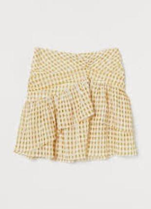 Красива повітряна ярусна юбка h&m.