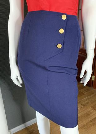 ⚜️❤️классная винтажная юбка, р м, идеал