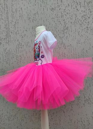 Вбрання щенячого патруля для дівчинки, костюм скай ,одяг скай, сукня скай7 фото
