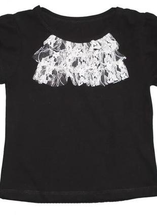 Футболка для дівчинки "жабо"