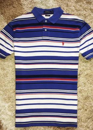 Футболка поло polo ralph lauren custom fit оригінал