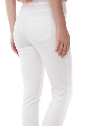 Білі облягаючі брюки стретчеві ♥️♥️♥️