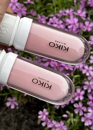 Рожевий блиск кіко мілано , блиск kiko lip volume, блиск максимайзер
