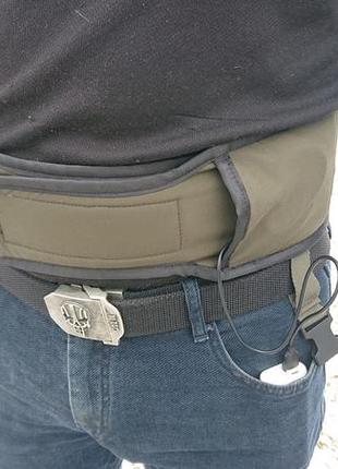 Пояс з подогревом нагрев от power bank / пояс грелка / электрическая usb грелка-пояс xl-4хl