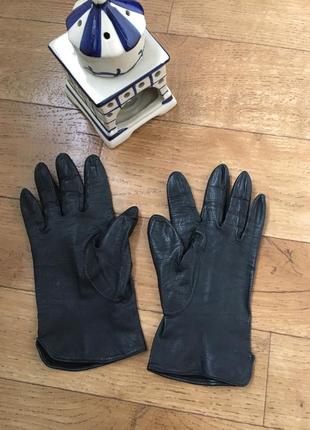 Кожаные перчатки. демисезонные перчатки. перчатки весна/осень2 фото