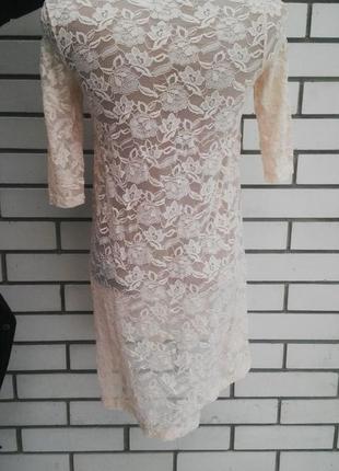 Кружевное платье,туника  h&m 3