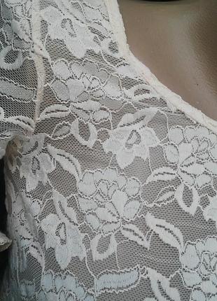 Кружевное платье,туника  h&m 4